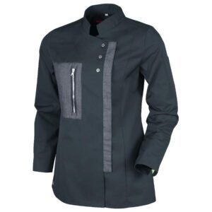 De Berkel NAOMI - Dames koksbuis zwart/zwart denim - denim