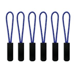 SANTINO Zipper puller without logo - Aqua / Black