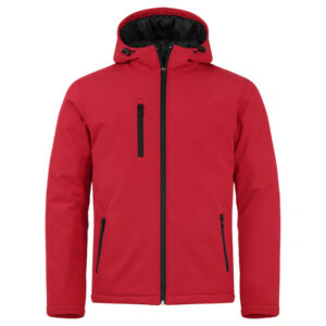 Clique Padded Hoody Softshell 020952 - rood