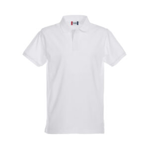 Clique Stretch Premium Polo 028240 - wit