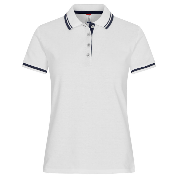 Clique Astoria Polo 28273 - wit