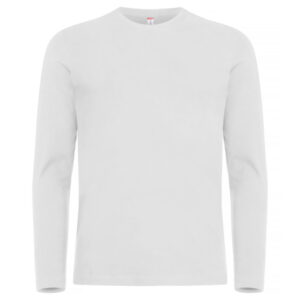 Clique Premium Fashion-T LS 29358 - wit