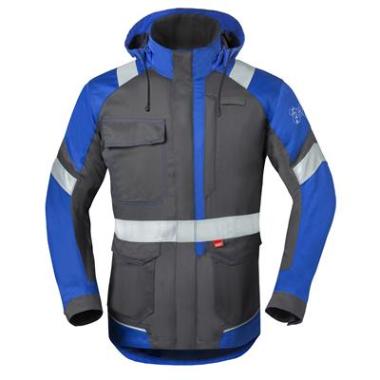 HAVEP 50286 parka - grijs/blauw