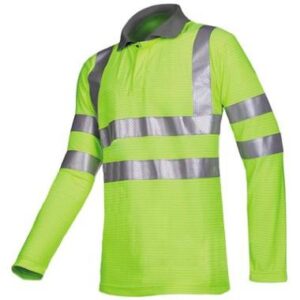 Sioen 318A Eltow poloshirt - fluo geel