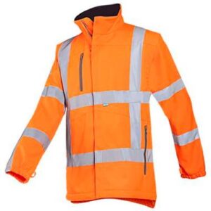 Sioen 498A Alphen softshell jas RWS - fluo oranje