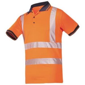 Sioen 3881 Tiola poloshirt - fluo oranje