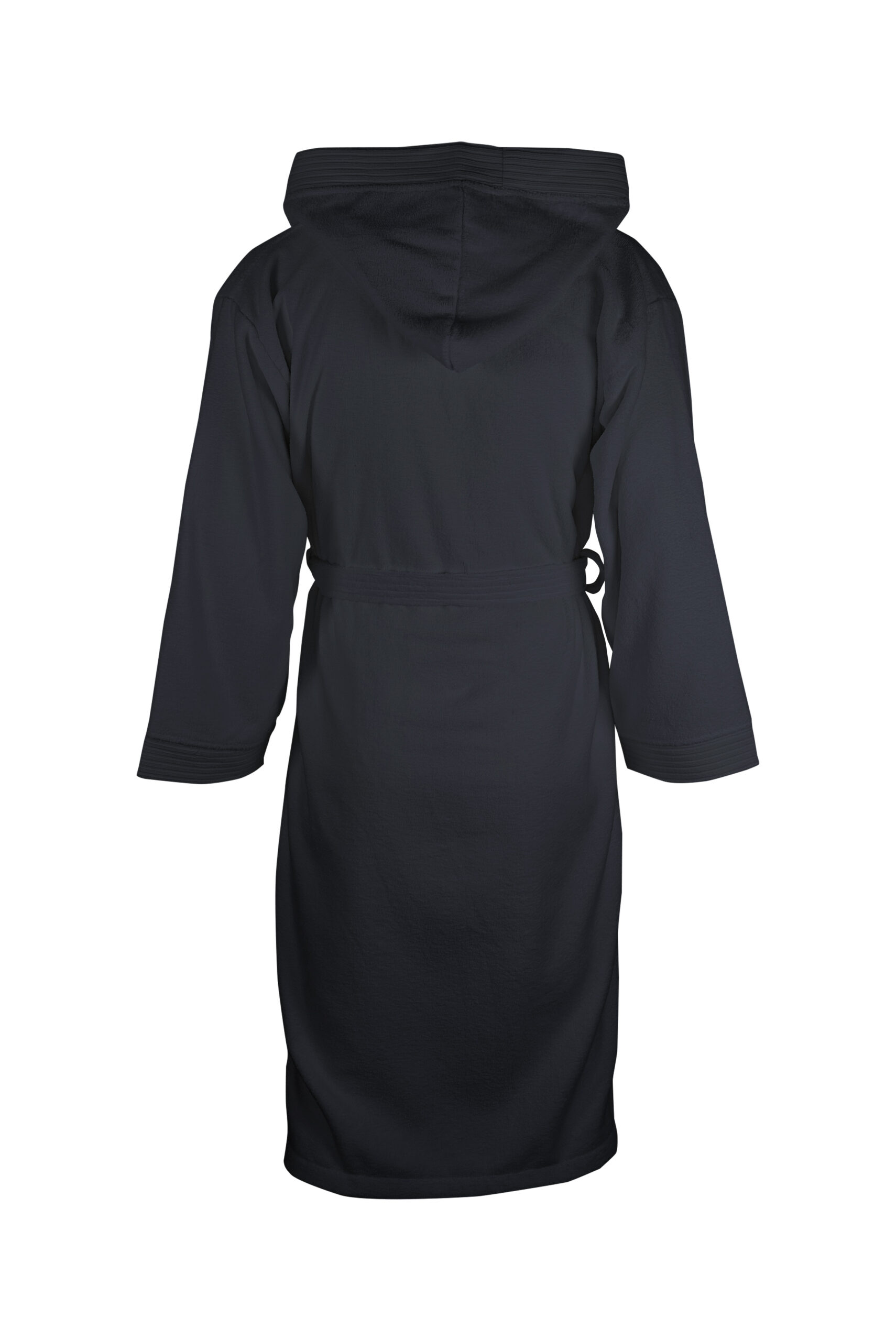 The one Velours Badjas met Capuchon T1-Bvelour borduren