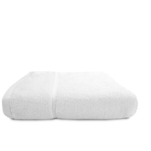 The one Luxe Hotelhanddoek 50 x 100 cm T1-HL50 borduren - White