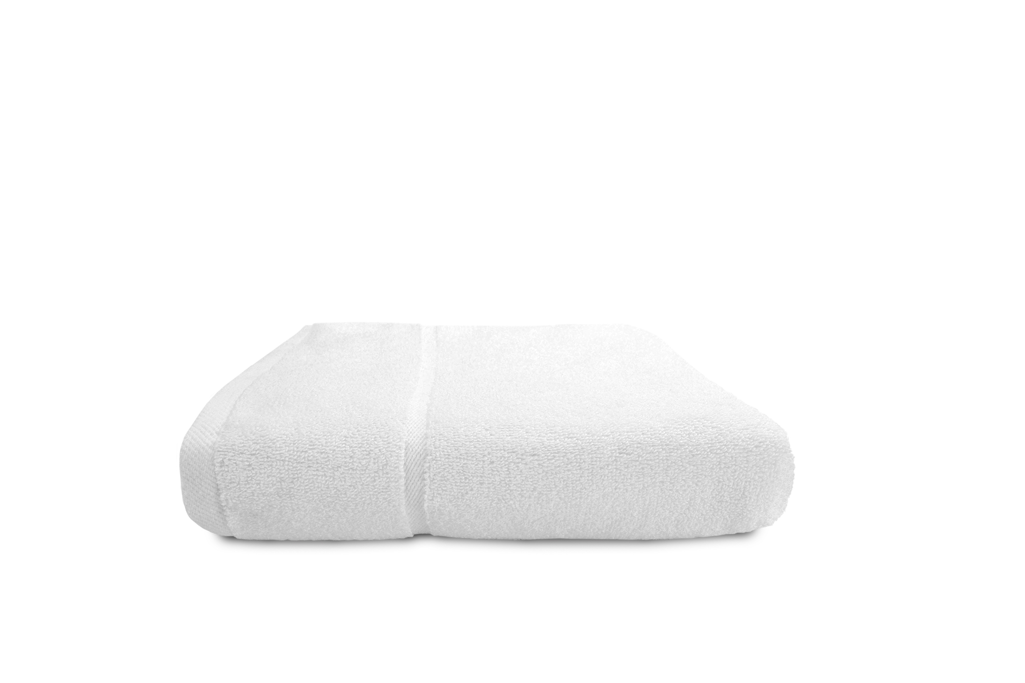 The one Luxe Hotelhanddoek 50 x 100 cm T1-HL50 borduren - White