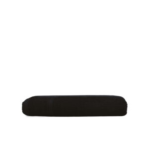 The one Gerecycleerde Klassieke Badhanddoek 70 x 140 cm T1-R70 borduren - Black