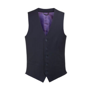 Brook Taverner Busso Waistcoat 1074 - Navy