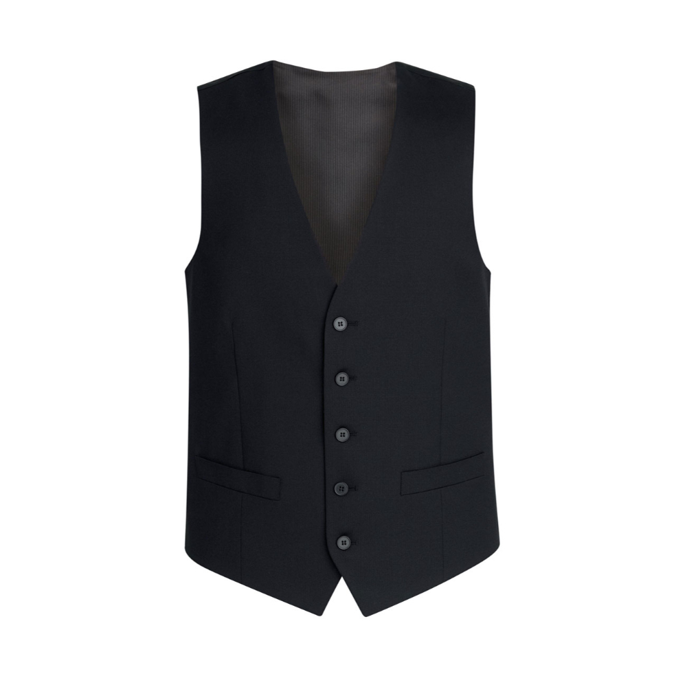 Brook Taverner Capital Waistcoat 1300 - Black