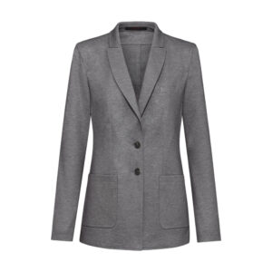 Greiff D jersey lange blazer RF Casual 1449-2155 - lichtgrijs melange