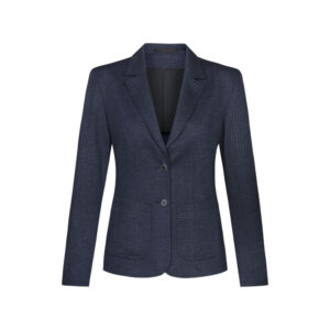 Greiff D jersey blazer RF Casual 1460-2120 - glencheck blauw