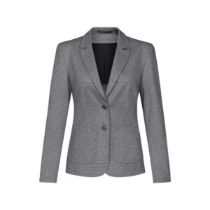 Greiff D jersey blazer RF Casual 1460-2150 - glencheck lichtgrijs