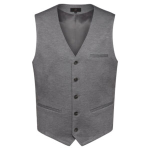 Greiff H jersey gilet RF Casual 1631-2155 - lichtgrijs melange
