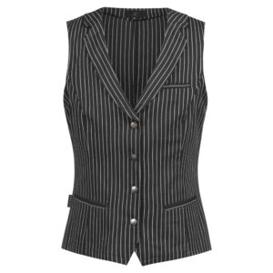 Greiff D gilet RF Service 1717-1800 - zwart/wit strepen