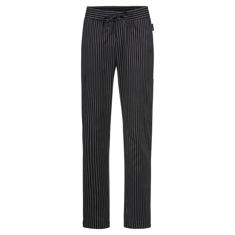 Greiff Unisex pantalon RF Kitchen 21011-1800 - zwart/wit strepen