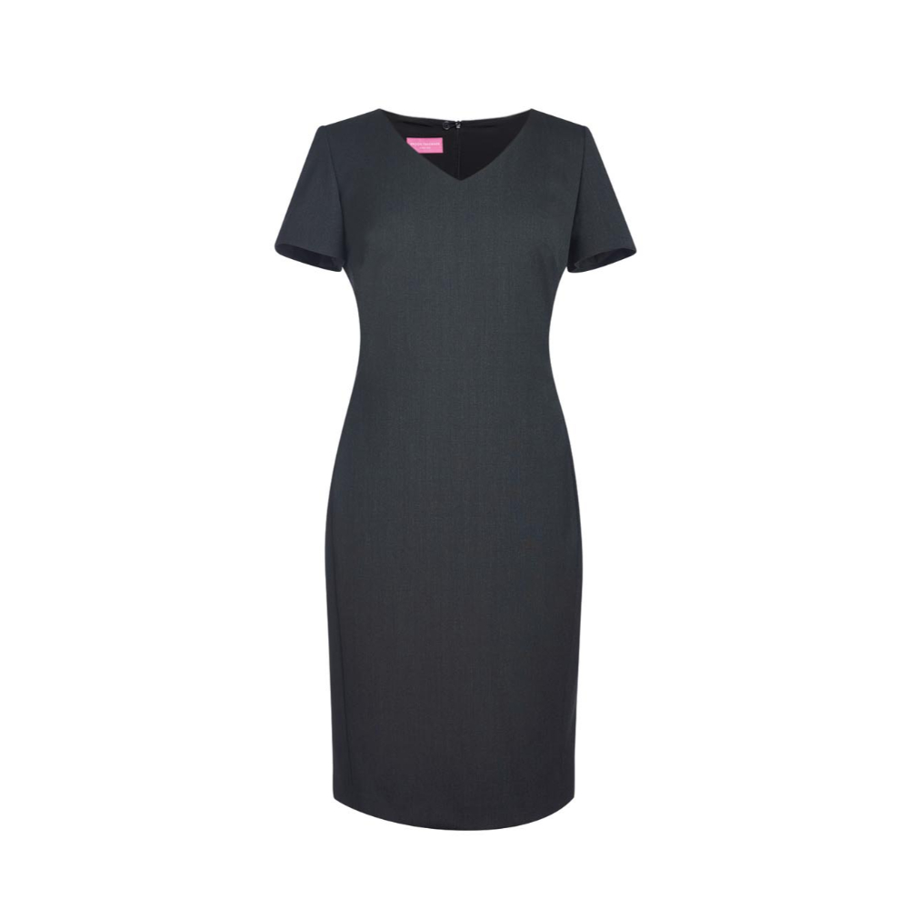 Brook Taverner Corinthia Dress 2246 - Charcoal