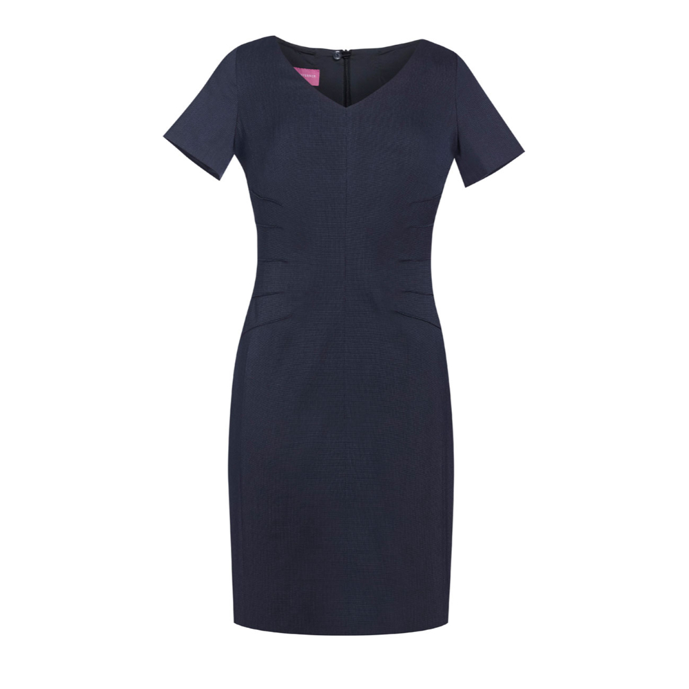 Brook Taverner Portia Dress 2274 - Navy P/Dot