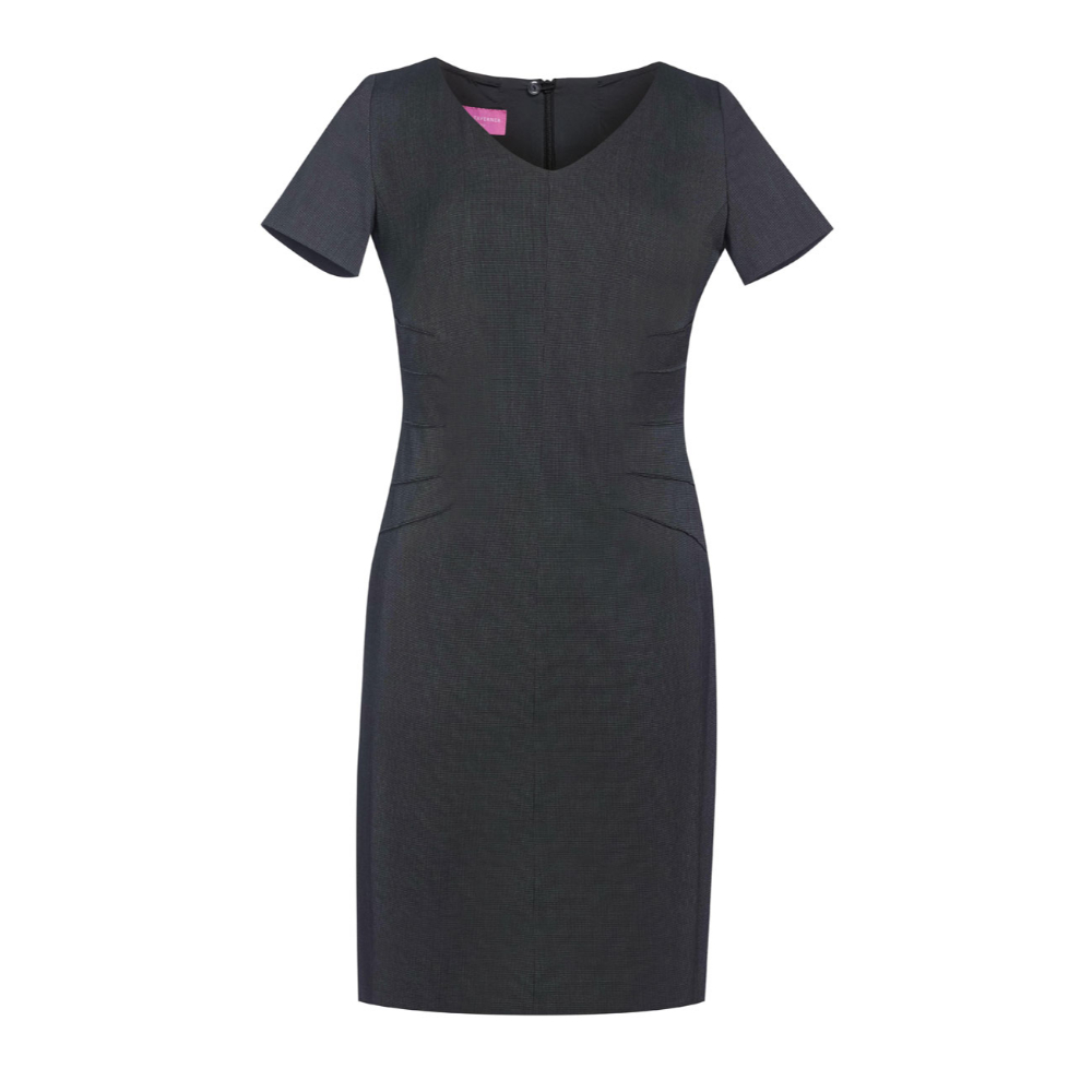 Brook Taverner Portia Dress 2274 - Char/Pdot