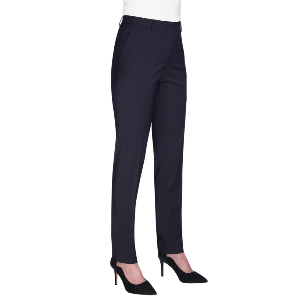 Brook Taverner Torino Slim Leg Trouser 2294 - Black