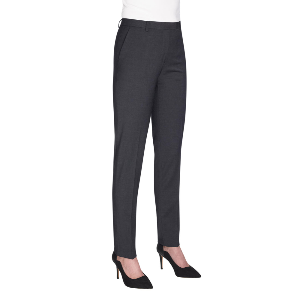 Brook Taverner Torino Slim Leg Trouser 2294 - Charcoal