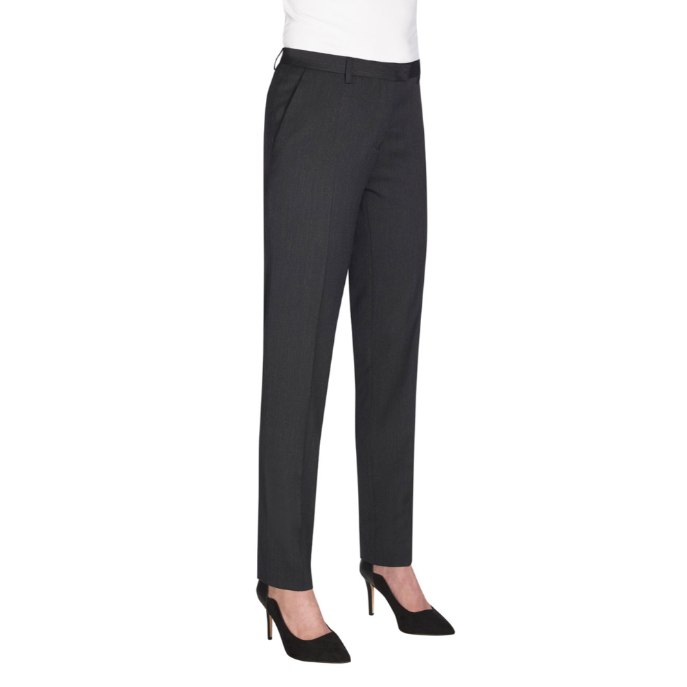Brook Taverner Hempel Slim Leg Trouser 2306 - Charcoal