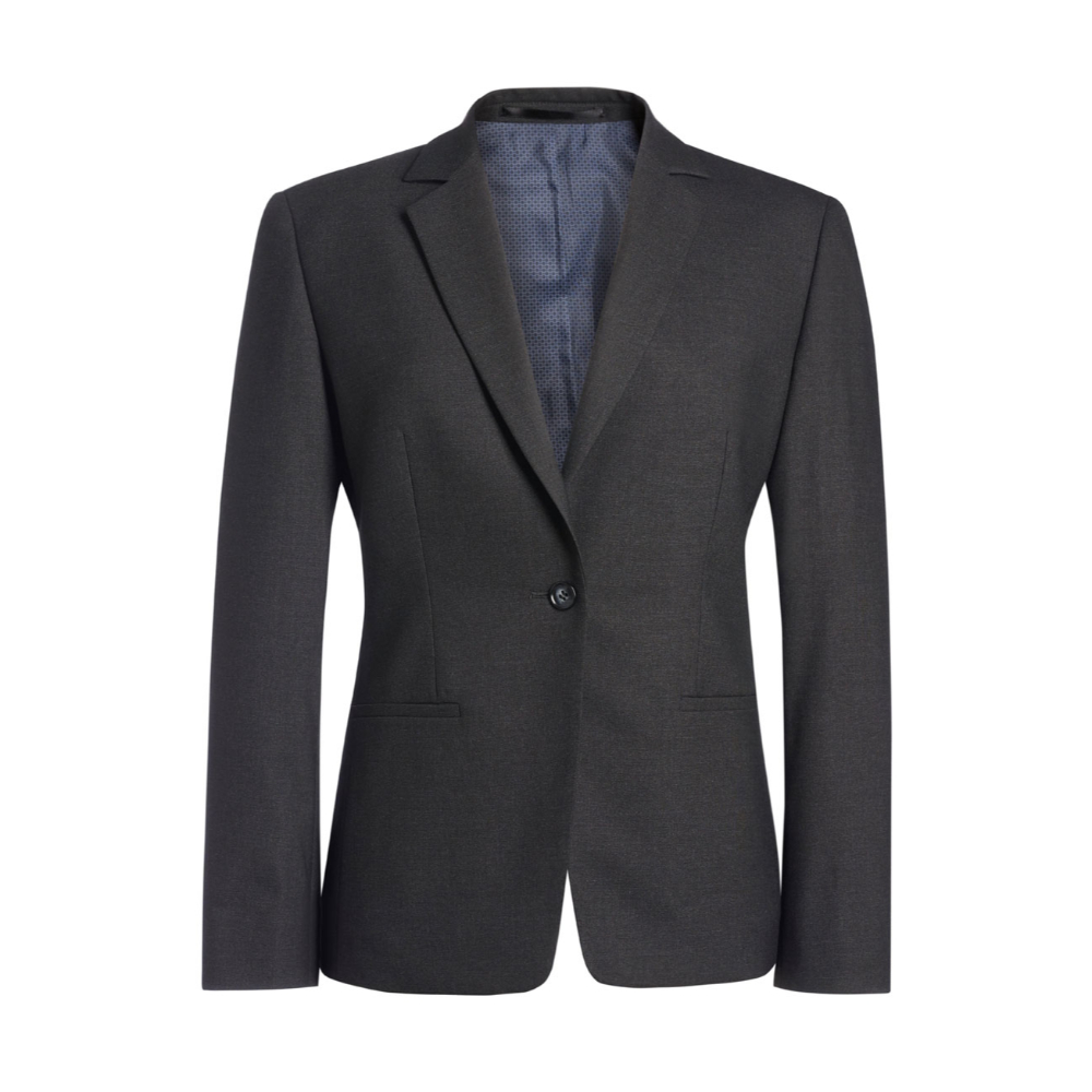 Brook Taverner Cannes Tailored Fit Jacket 2326 - Charcoal