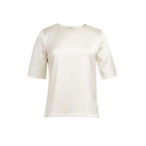 Brook Taverner Ravenna 1/2 Sleeve Blouse 2362 - Cream