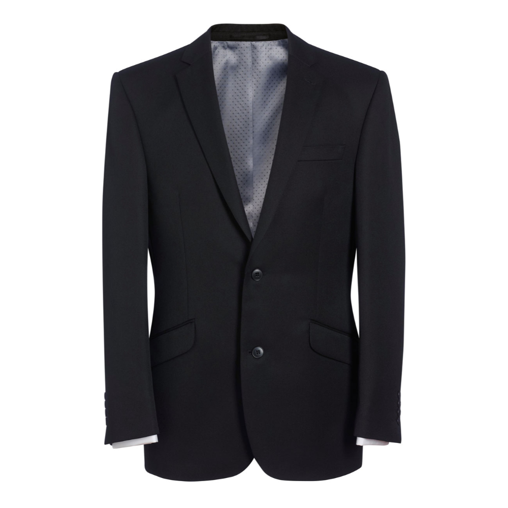 Brook Taverner Zeus Tailored Fit Jacket 3124 - Black