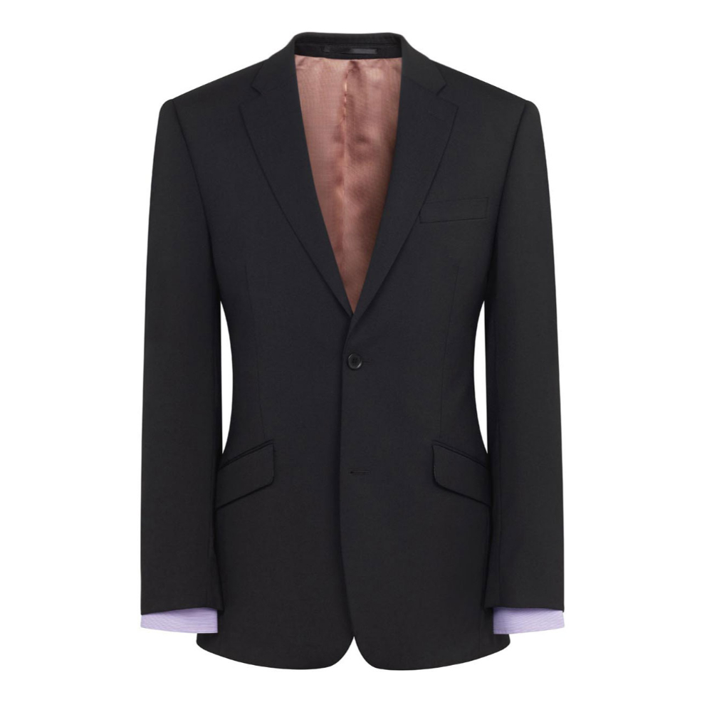 Brook Taverner Aldwych Tailored Fit Jacket 3125 - Black