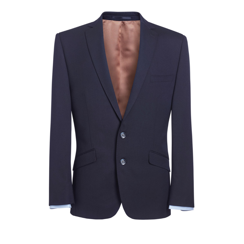 Brook Taverner Holbeck Slim Fit Jacket 3500 - Navy Plain