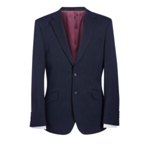 Brook Taverner Phoenix Tailored Fit Jacket 3552 - Navy P/Dot