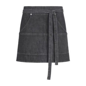 Greiff Schortje denim 77x40 cm 41416-6900 - denim zwart