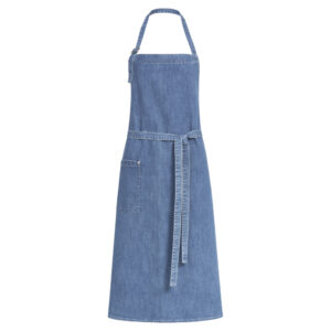 Greiff Halterschort denim 77x100 cm 44128-6900 - denim lichtblauw