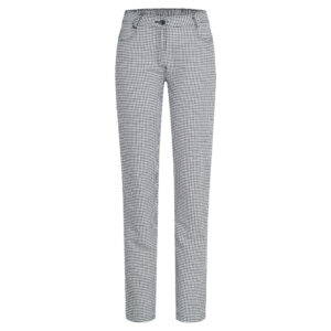 Greiff D pantalon RF Kitchen 5319-1850 - zwart/wit pepita