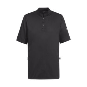 Greiff H Kokshemd 1/2 met jersey-stof RF 55074-6340 - zwart
