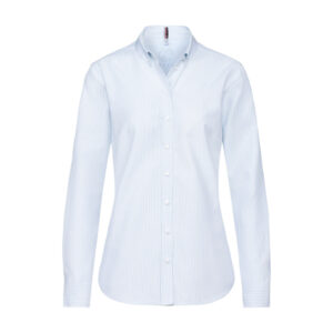 Greiff D buttondownblouse 1/1 RF Casual 6591-1286 - blauw/wit gestreept