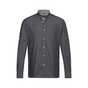 Greiff H overhemd 1/1 RF Service 67583-6980 - denim look antraciet