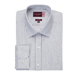 Brook Taverner Rufina Men's L/S Shirt 7540 - White/grey