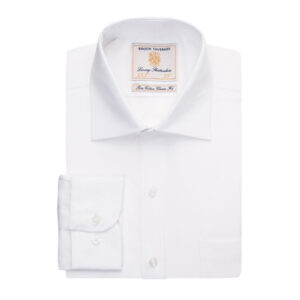 Brook Taverner Cheadle Men's L/S Shirt 7641 - White Pop