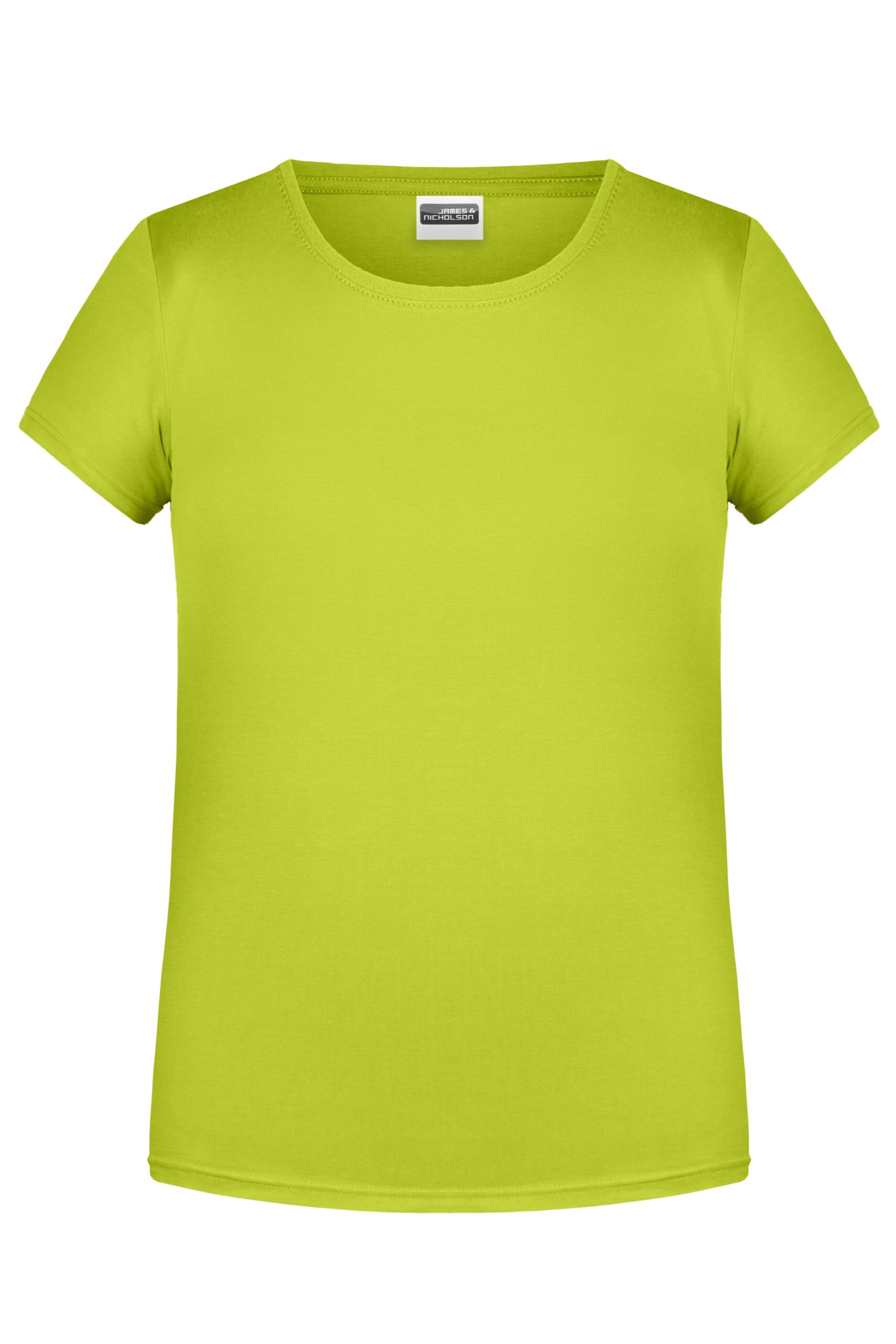 James & Nicholson Girls' Basic-T 8007G - acid-yellow