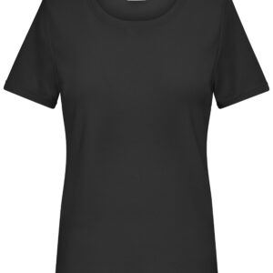 James & Nicholson Ladies' T-shirt 1:1 Rib 8039 - black