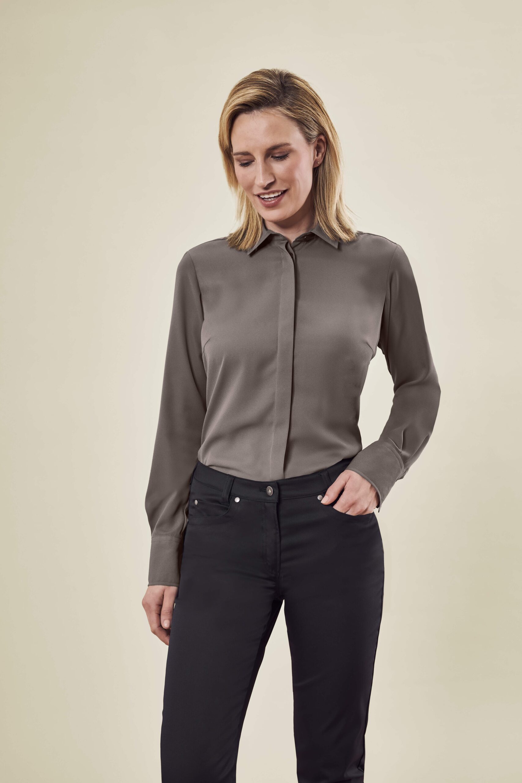 Greiff D blouse van chiffon 1/1 RF 6580-1446 - Afbeelding 3
