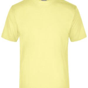James & Nicholson Round-T Medium (150g/m²) JN001 - light-yellow