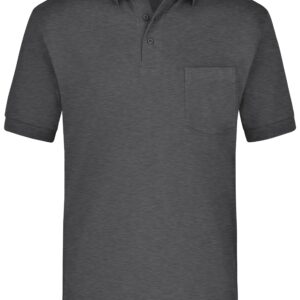 James & Nicholson Polo Piqué Pocket JN026 - anthracite-melange