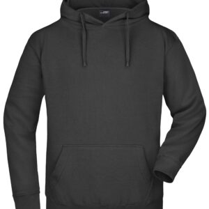 James & Nicholson Hooded Sweat JN047 - black