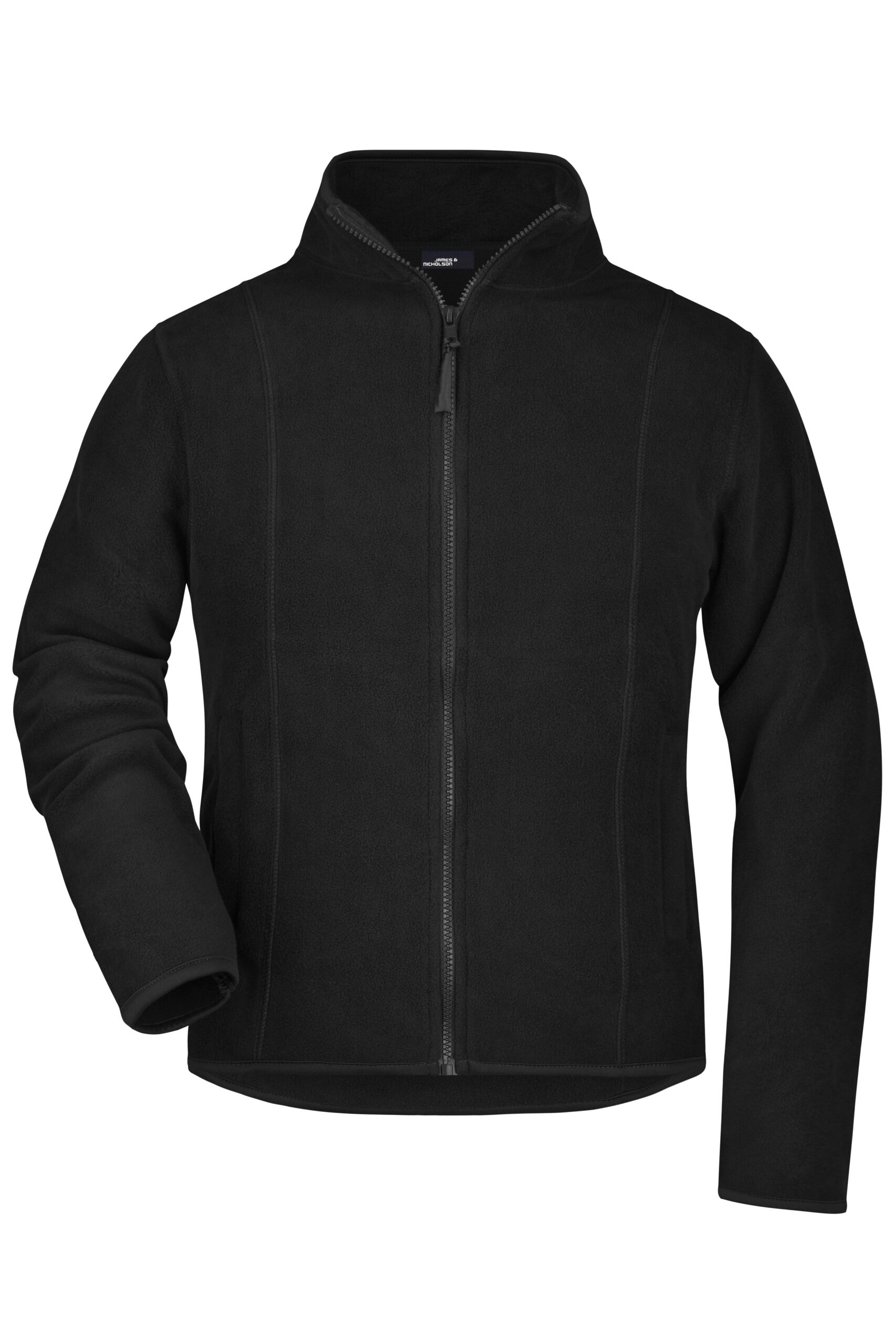 James & Nicholson Girly Microfleece Jacket JN049 - black