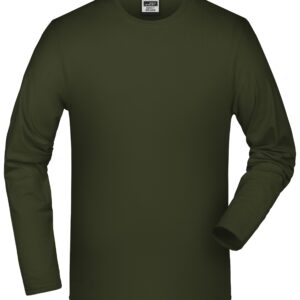 James & Nicholson Elastic-T Long-Sleeved JN056 - olive